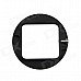 HighPro Precision CNC Aluminum Alloy 52mm Lens Converter Ring for GoPro Hero3 Housing - Black