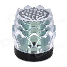 JHW-238 Lotus Seed Style Portable Media Player Speaker w/ TF / FM - Black + Transparent JHW-238 Lotus Seed Style Portable Media Player Speaker w/ TF / FM - Black + Transparent