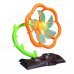 Plum Blossom Tree Style 5-Blade 2-Mode USB Fan - Orange + Brown + Green Plum Blossom Tree Style 5-Blade 2-Mode USB Fan - Orange + Brown + Green