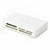 6-IN-1 Mini USB2.0 Card Reader - White + Black 6-IN-1 Mini USB2.0 Card Reader - White + Black