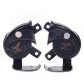 DUSOUND HK-909 Universal 12V Car Audio Speakers - Black (2 PCS)