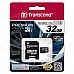 Transcend 32GB microSDHC Class 10 UHS-I 300x Flash Memory Cards 45MB/s with adapter