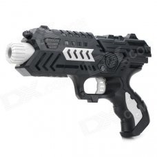 M02 Cool PC BB Guns Toy + Sponge Bullets Set - Black + Light Grey M02 Cool PC BB Guns Toy + Sponge Bullets Set - Black + Light Grey