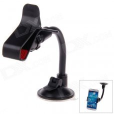 S021 Universal Suction Cup Car Plastic Holder for GPS / Mobile Phone / MP4 / PDA / PSP - Black + Red S021 Universal Suction Cup Car Plastic Holder for GPS / Mobile Phone / MP4 / PDA / PSP - Black + Red