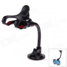 S022 Universal Suction Cup Car Plastic Holder for GPS / Mobile Phone / MP4 / PDA / PSP - Black + Red S022 Universal Suction Cup Car Plastic Holder for GPS / Mobile Phone / MP4 / PDA / PSP - Black + Red