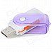 4-in-1 USB 2.0 TF / MS / M2 / SD Card Reader - White + Purple (32GB) 4-in-1 USB 2.0 TF / MS / M2 / SD Card Reader - White + Purple (32GB)
