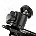 Clamp Mount Holder for Flash Lamp / Cell Phone / Camera / DV / GoPro Hero 4/2 / 3 / 3+ - Black Clamp Mount Holder for Flash Lamp / Cell Phone / Camera / DV / GoPro Hero 4/2 / 3 / 3+ - Black
