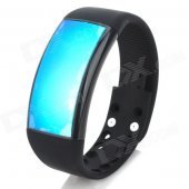 Personalized Signature 3D Pedometer Smart Watch - Black