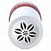 E27 LED White Light Lamp / Bluetooth v4.0 Speaker - White + Red E27 LED White Light Lamp / Bluetooth v4.0 Speaker - White + Red