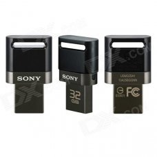 Sony 2 in 1 Dual Connector USB OTG Drive for smartphones and tablets - 32G Black
