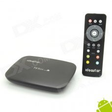 Ideastar Q1 Quad-Core Android 4.2.2 Google TV Player w/ 2GB RAM, 8GB ROM, Bluetooth - Black Ideastar Q1 Quad-Core Android 4.2.2 Google TV Player w/ 2GB RAM, 8GB ROM, Bluetooth - Black
