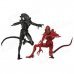 Genuine NECA Aliens "Genocide" Black Warrior vs. Red Warrior Action Figure (2-Pack), 7"