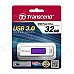 Transcend 32GB JetFlash 770 USB 3.0 Flash Drive White Purple