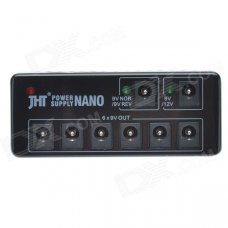 JHT Power Supply NANO for Guitar Effector - Black
