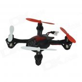 Brilink BH06 Mini 2.4G Radio Control 4-CH Quadcopter R/C Aircraft 3D Tumbling w/ 6-Axis Gyro - Black