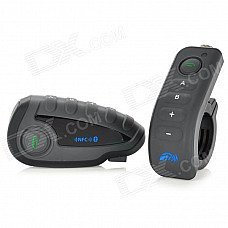 V8 Motorcycle Helmet Intercom Bluetooth Headset w/ Remote Controller / NFC Function V8 Motorcycle Helmet Intercom Bluetooth Headset w/ Remote Controller / NFC Function