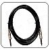 DEDO Guitar Accessories MA-38 Guitar Cable - Black + Silver (300cm) DEDO Guitar Accessories MA-38 Guitar Cable - Black + Silver (300cm)