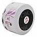 SJL-07 Mini Music Speaker w/ FM / USB / TF Slot - White SJL-07 Mini Music Speaker w/ FM / USB / TF Slot - White