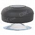 BTS-06 Waterproof 3W Wireless Bluetooth V3.0 Speaker - Black + Translucent BTS-06 Waterproof 3W Wireless Bluetooth V3.0 Speaker - Black + Translucent