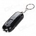 TX365 Eco-friendly Electronic Cigarette Lighter w/ Keychains w/ Torch - Black + Silver TX365 Eco-friendly Electronic Cigarette Lighter w/ Keychains w/ Torch - Black + Silver