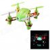 Wltoys V272 Mini 4-CH 2.4GHz Four-axis Radio Control R/C Flying Saucer w/ Gyro - Green Wltoys V272 Mini 4-CH 2.4GHz Four-axis Radio Control R/C Flying Saucer w/ Gyro - Green