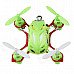 Wltoys V272 Mini 4-CH 2.4GHz Four-axis Radio Control R/C Flying Saucer w/ Gyro - Green Wltoys V272 Mini 4-CH 2.4GHz Four-axis Radio Control R/C Flying Saucer w/ Gyro - Green