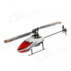 WLtoys V966 6-CH Flybarless 2.4GHz 3D / 6G R/C Helicopter w/ Gyro - Red + White WLtoys V966 6-CH Flybarless 2.4GHz 3D / 6G R/C Helicopter w/ Gyro - Red + White