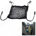 WN205 Hanging Hook Nylon Mesh Storage Bag for Car - Black WN205 Hanging Hook Nylon Mesh Storage Bag for Car - Black