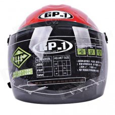 UV Protection Sunscreen Motorcycle / Electric Car Helmet - Red (Free Size)