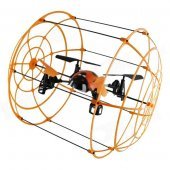 Brilink BH05 4-CH 2.4G Quadcopter Flight/Ground Walking/Wall Climbing w/ Gyro - Orange + Black