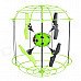 Brilink BH05 4-CH 2.4G Quadcopter Flight/Ground Walking/Wall Climbing w/ Gyro - Green + Black Brilink BH05 4-CH 2.4G Quadcopter Flight/Ground Walking/Wall Climbing w/ Gyro - Green + Black