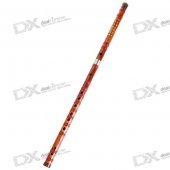 Traditional Handcrafted Bamboo Flute with Flute Diaphragm and Soft Pouch (E-Key)