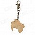 DEDO MG-45 Wood Piano Pendant Keychain - Wood