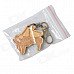DEDO MG-45 Wood Piano Pendant Keychain - Wood