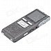 Thchi XMX-R41 1.4" LCD Rechargeable Digital Voice Recorder w/ MP3 Player - Dark Grey (8GB) Thchi XMX-R41 1.4" LCD Rechargeable Digital Voice Recorder w/ MP3 Player - Dark Grey (8GB)