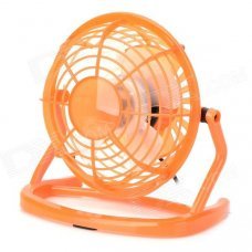 LZZ-111 360 Degree Rotate Mini 4-Blade 1-Mode USB2.0 Fan - Orange + White (DC 5V / 110cm) LZZ-111 360 Degree Rotate Mini 4-Blade 1-Mode USB2.0 Fan - Orange + White (DC 5V / 110cm)