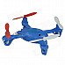 Brilink BH06 Mini 2.4G Radio Control 4-CH Quadcopter R/C Aircraft 3D Tumbling w/ 6-Axis Gyro - Blue Brilink BH06 Mini 2.4G Radio Control 4-CH Quadcopter R/C Aircraft 3D Tumbling w/ 6-Axis Gyro - Blue