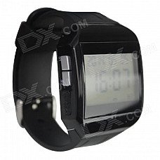 RQ-04 Bluetooth V3.0 Digital Watch w/ Mic - Black RQ-04 Bluetooth V3.0 Digital Watch w/ Mic - Black
