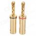 WLXY WL-1321 3.5mm Banana Plug for Speaker (2 PCS)