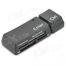 All-in-1 USB 2.0 Card Reader (Color Assorted) All-in-1 USB 2.0 Card Reader (Color Assorted)