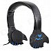 AULA Stylish USB Powered Wired Headset w/ Microphone for PC - Black AULA Stylish USB Powered Wired Headset w/ Microphone for PC - Black