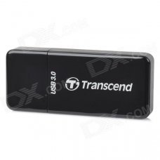 Transcend RDF5 High Speed USB 3.0 TF/SD 2-in-1 Card Reader SUPPORT UHS-I Flash Card - Black (128GB) Transcend RDF5 High Speed USB 3.0 TF/SD 2-in-1 Card Reader SUPPORT UHS-I Flash Card - Black (128GB)
