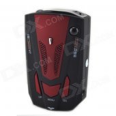 V7- 1.5" Display Car Radar Detector w/ Car Charger - Black (12V / English)