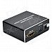 HDMI to HDMI + Audio HDMI Converter - Black HDMI to HDMI + Audio HDMI Converter - Black