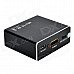 HDMI to HDMI + Audio HDMI Converter - Black HDMI to HDMI + Audio HDMI Converter - Black