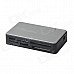 C2-08 High Speed 480Mbps USB 2.0 Multi-Card Reader / Write - Grey + Black (Max. 64GB) C2-08 High Speed 480Mbps USB 2.0 Multi-Card Reader / Write - Grey + Black (Max. 64GB)