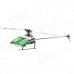 WLtoys V930 4-CH 2.4GHz Brushless 6G Flybarless R/C Helicopter w/ Gyro - Green + White WLtoys V930 4-CH 2.4GHz Brushless 6G Flybarless R/C Helicopter w/ Gyro - Green + White