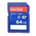 SanDisk SDXC Class4 64GB SD Card - Blue SanDisk SDXC Class4 64GB SD Card - Blue