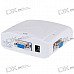 2-Port 250MHz VGA/SVGA/XGA/Multisync Video Splitter (White) 2-Port 250MHz VGA/SVGA/XGA/Multisync Video Splitter (White)