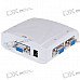4-Port 250MHz VGA/SVGA/XGA/Multisync Video Splitter (White) 4-Port 250MHz VGA/SVGA/XGA/Multisync Video Splitter (White)